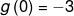 \inline \fn_phv g\left ( 0 \right )=-3